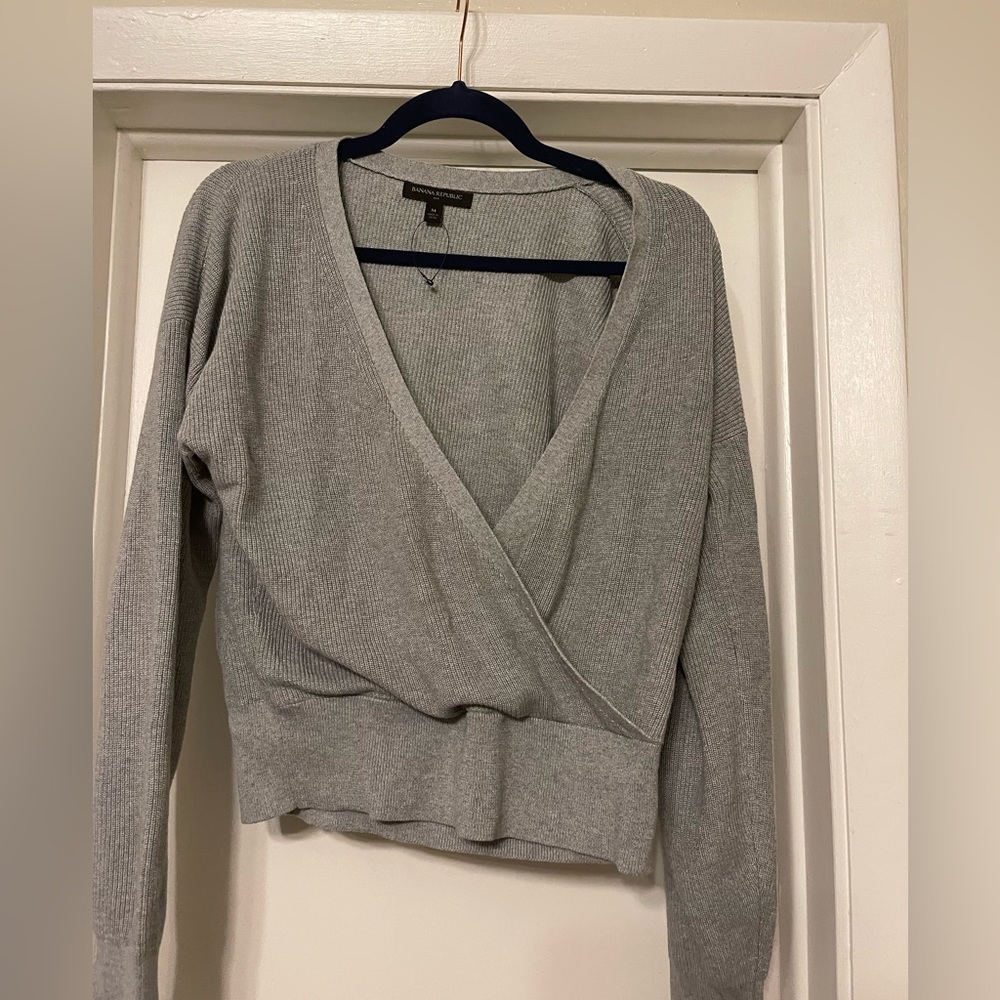 Grey sweater Banana Republic